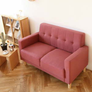 Preorder-Fabric two-seat sofa