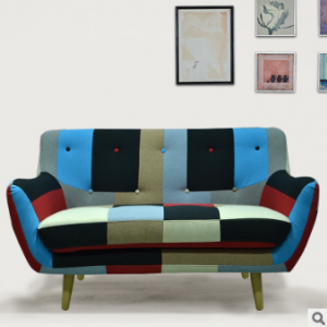 Preorder-Fabric two-seat sofa