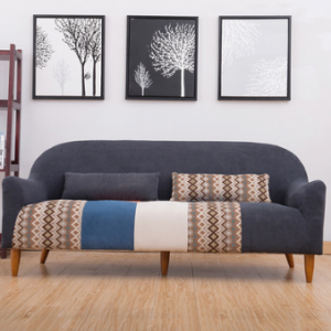 Preorder-Fabric three-seat sofa