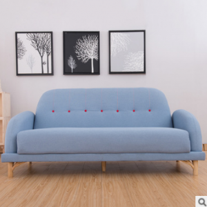 Preorder-Fabric three-seat sofa