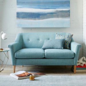 Preorder-Fabric two-seat sofa