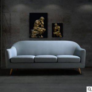 Preorder-Fabric three-seat sofa