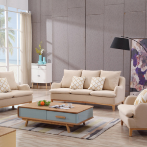 Preorder-Fabric three-seat sofa+two-seat sofa+ armchair