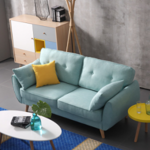 Preorder-Fabric two-seat sofa