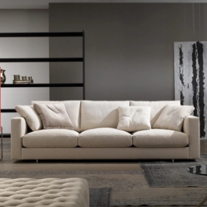 Preorder-Fabric three-seat sofa