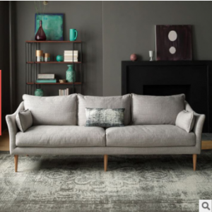 Preorder-Fabric three-seat sofa