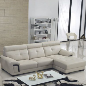 Preorder-Fabric three-seat sofa + chaise longue