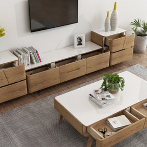 Preorder-TV bench+coffee table+2 sideboards