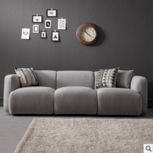 Preorder-Fabric three-seat sofa