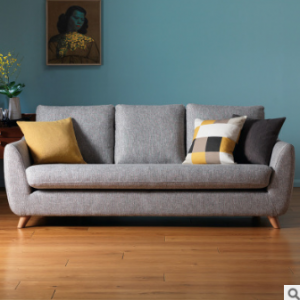 Preorder-Fabric three-seat sofa