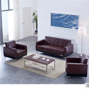 Preorder-Leather three-seat sofa+2 armchairs