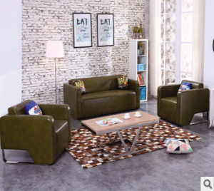 Preorder-Leather three-seat sofa+2 armchairs