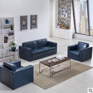 Preorder-Leather three-seat sofa+2 armchairs