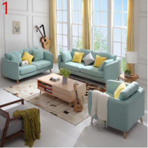 Preorder-Fabric three-seat sofa+two-seat sofa+ armchair