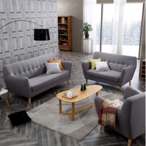 Preorder-Fabric three-seat sofa+two-seat sofa+ armchair