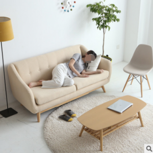 Preorder-Fabric two-seat sofa