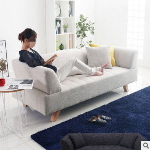 Preorder-Fabric three-seat sofa