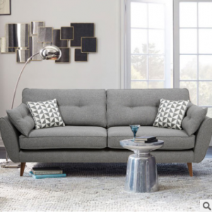 Preorder-Fabric three-seat sofa