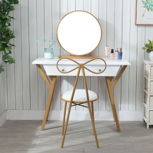 Preorder-dressing table+mirror+chair