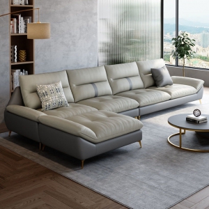 Preorder- four-seater sofa+footstool