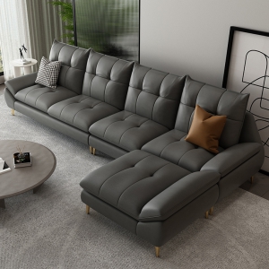 Preorder- three-seater sofa+chaise longue