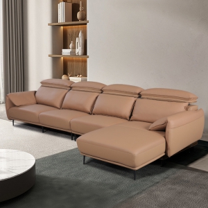 Preorder- three-seater sofa+chaise longue